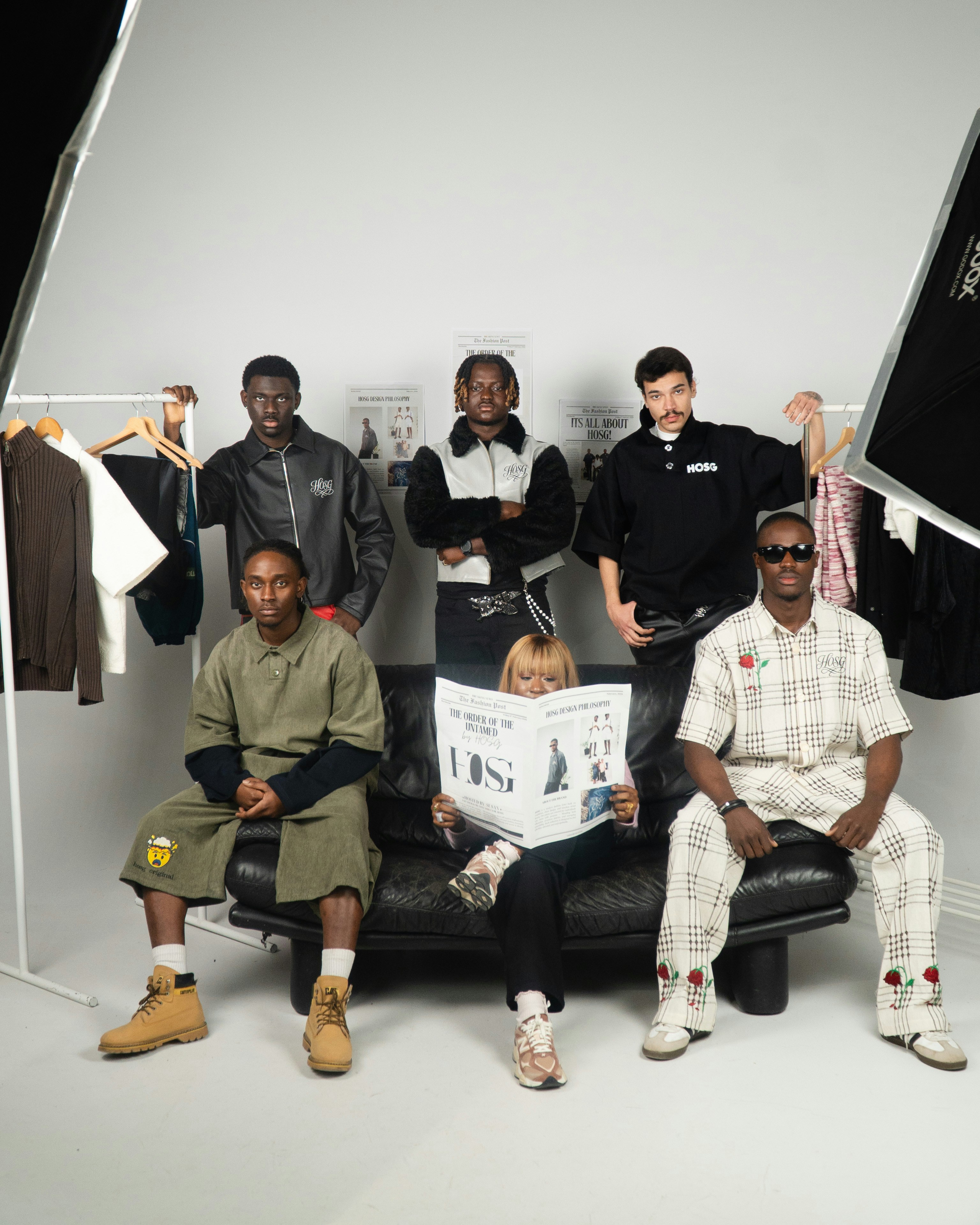 Team collaborating on brand strategy